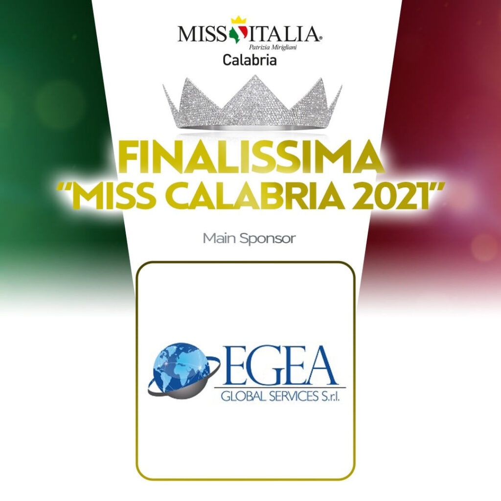 Egea sponsor Miss Italia Calabria 2021